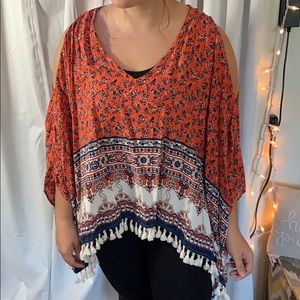 Ivy Jane cold shoulder top